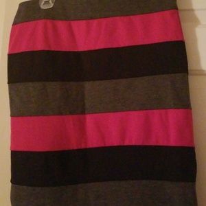 Color block skirt